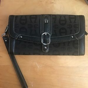 Etienne Aigner MonoGrammed Wallet